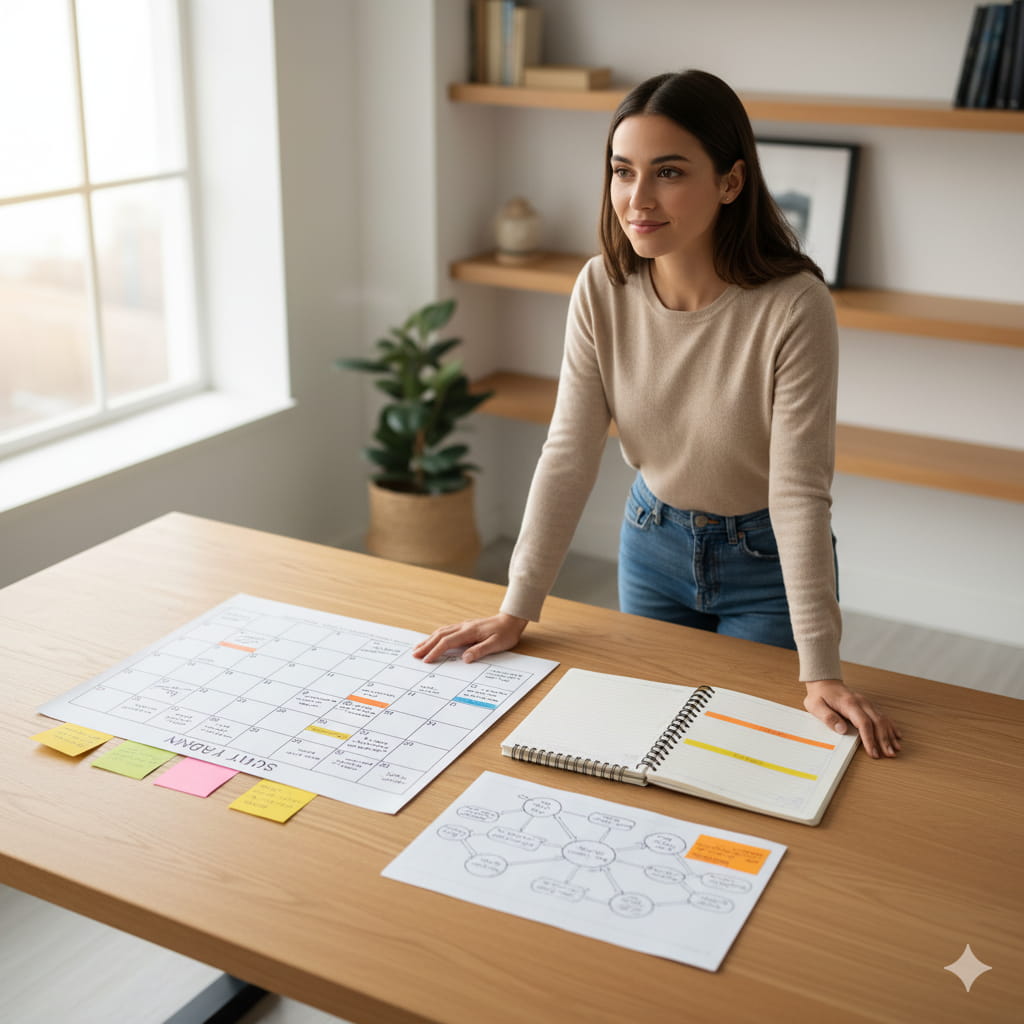 Planificador de estudio para oposiciones: Cómo crear tu calendario perfecto