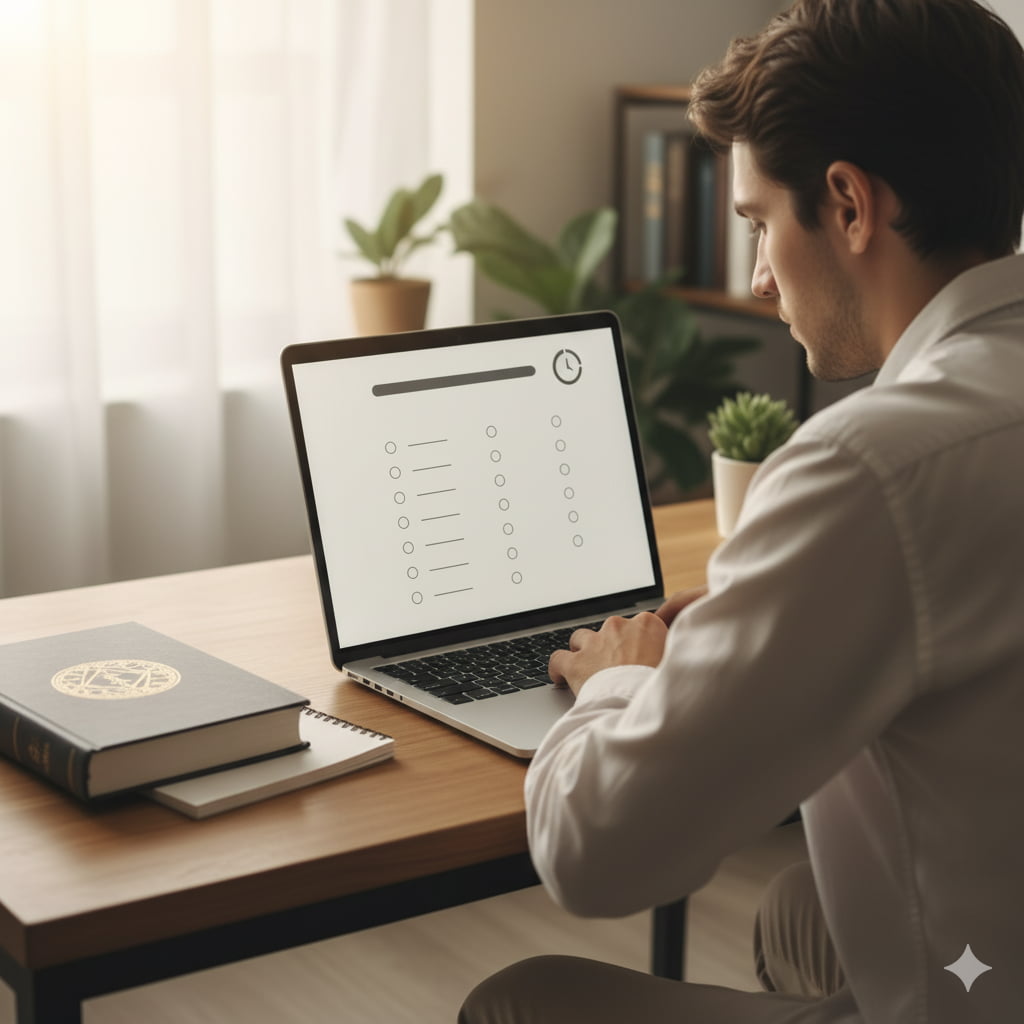 Test de oposiciones online: Cómo practicar desde casa